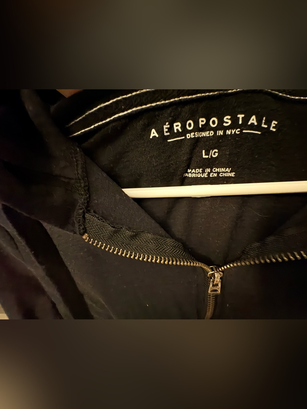 Women’s zip up hoodie